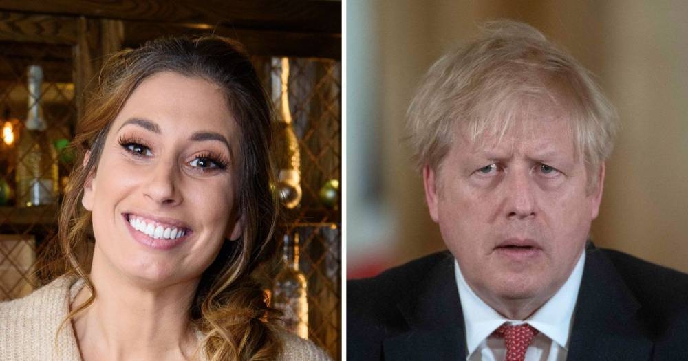 Boris Johnson - Stacey Solomon - Stacey Solomon admits she's 's**ting herself' after Boris Johnson announces UK lockdown - ok.co.uk - Britain