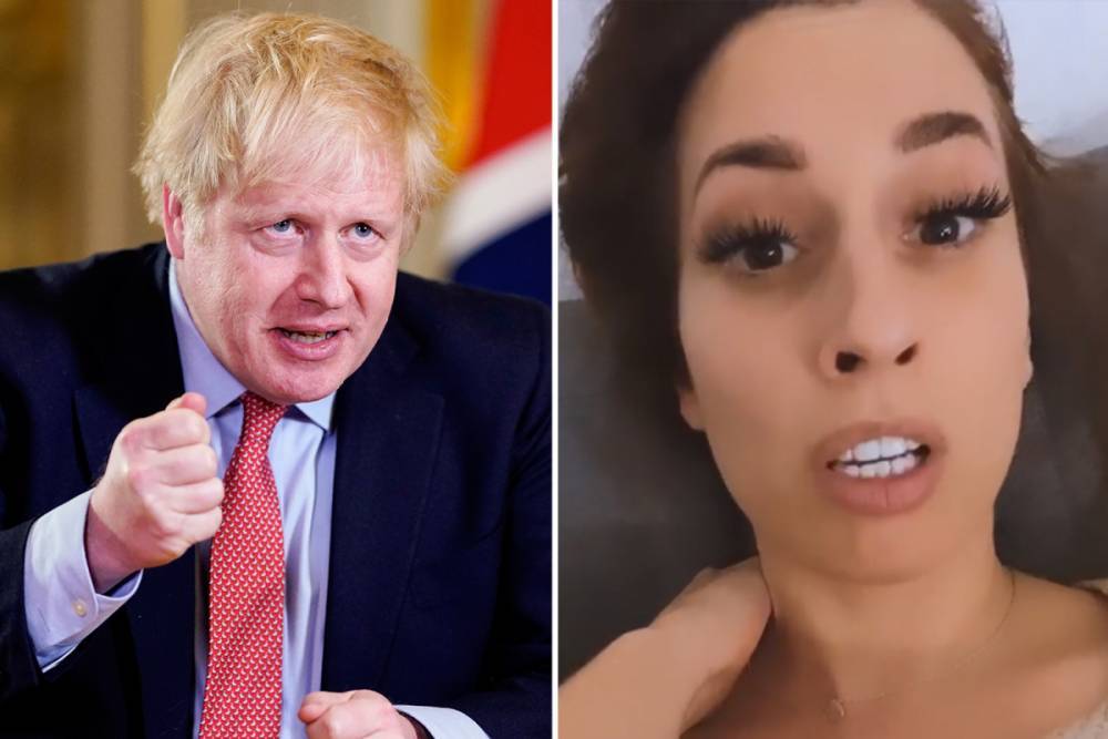 Boris Johnson - Stacey Solomon - Stacey Solomon says she’s ‘s***ting’ herself as Britain goes into coronavirus lockdown - thesun.co.uk - Britain