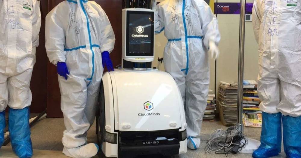 China sends 'humanoid' coronavirus robots to Wuhan hospital using new AI tech - dailystar.co.uk - China - city Wuhan