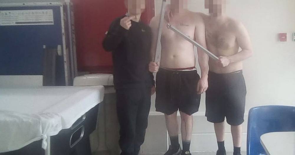 Coronavirus Scotland: Prison hostage fears as video shows Addiewell jail rioters in control of wing - dailyrecord.co.uk - Scotland