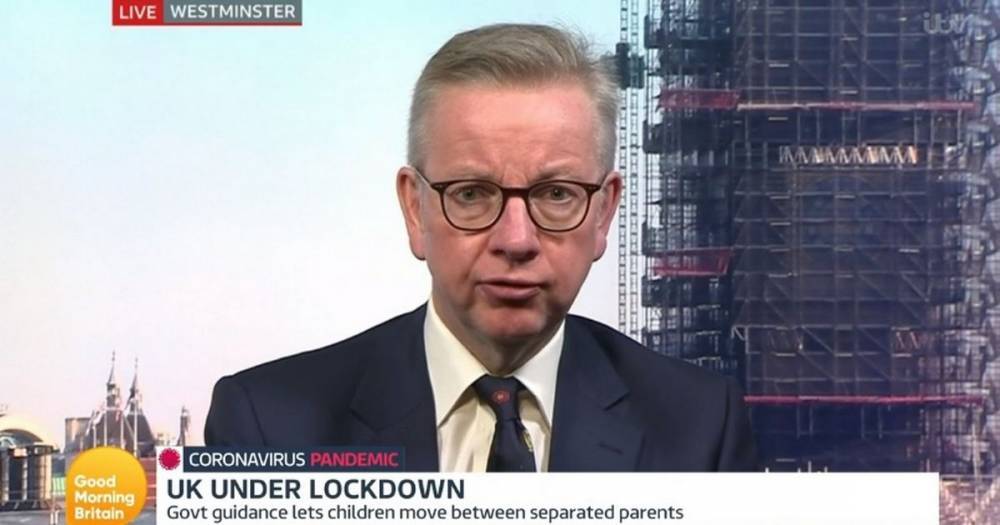 Michael Gove - Michael Gove has said construction workers CAN go to work today - even though they aren't on the 'key worker' list - manchestereveningnews.co.uk