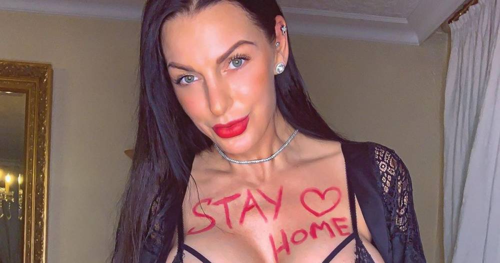 Playboy model tells fans to 'stay home' by sharing sexy Instagram snap - dailystar.co.uk