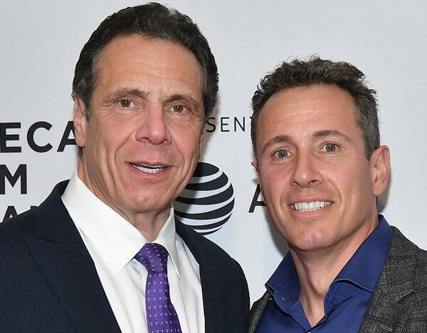 Andrew Cuomo - Chris Cuomo - Governor Andrew Cuomo and Chris Cuomo Teasing Each Other on Live TV Is a Must-See - eonline.com - New York - city New York