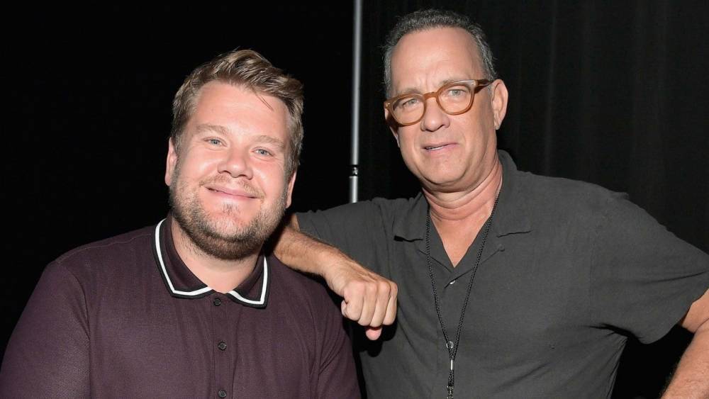 James Corden - James Corden Shares Touching Video on 5th Anniversary of 'Late Late Show,' Re-Airs 1st Episode With Tom Hanks - etonline.com