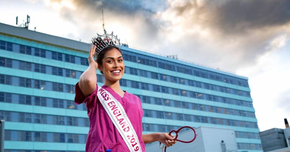 Coronavirus: Doctor crowned Miss England wants to come home to help fight disease - mirror.co.uk - India - Britain - city Boston