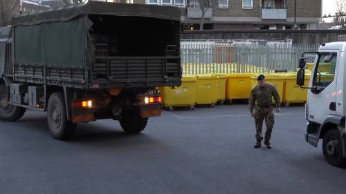 Boris Johnson - Coronavirus outbreak: British Army delivers medical supplies to London hospital - globalnews.ca - Britain - city London
