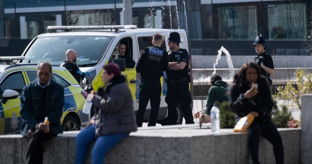 Boris Johnson - 'Idiot' Brits FLOUT coronavirus lockdown as army of police clamp down across country - dailystar.co.uk - Britain - city Coventry - London