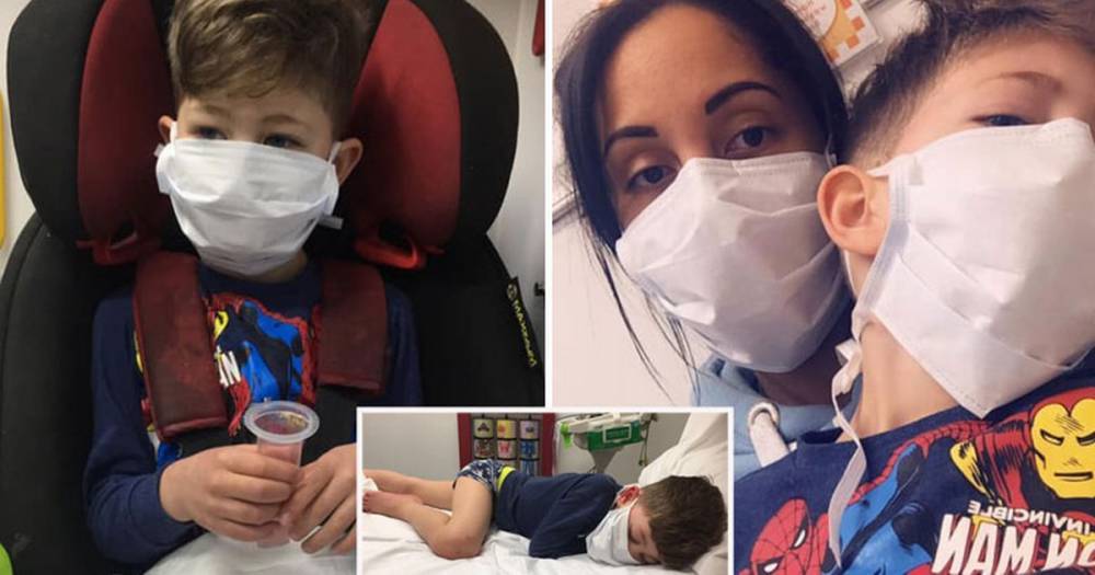 Mum's coronavirus agony as infected son, 5, whispered 'am I going to die?' as he battled Covid-19 - dailystar.co.uk