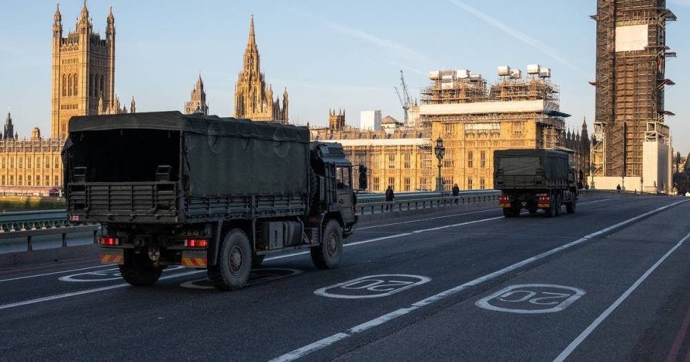 Boris Johnson - Coronavirus lockdown sees British Army on the streets supplying hospitals - dailystar.co.uk - Britain - city London