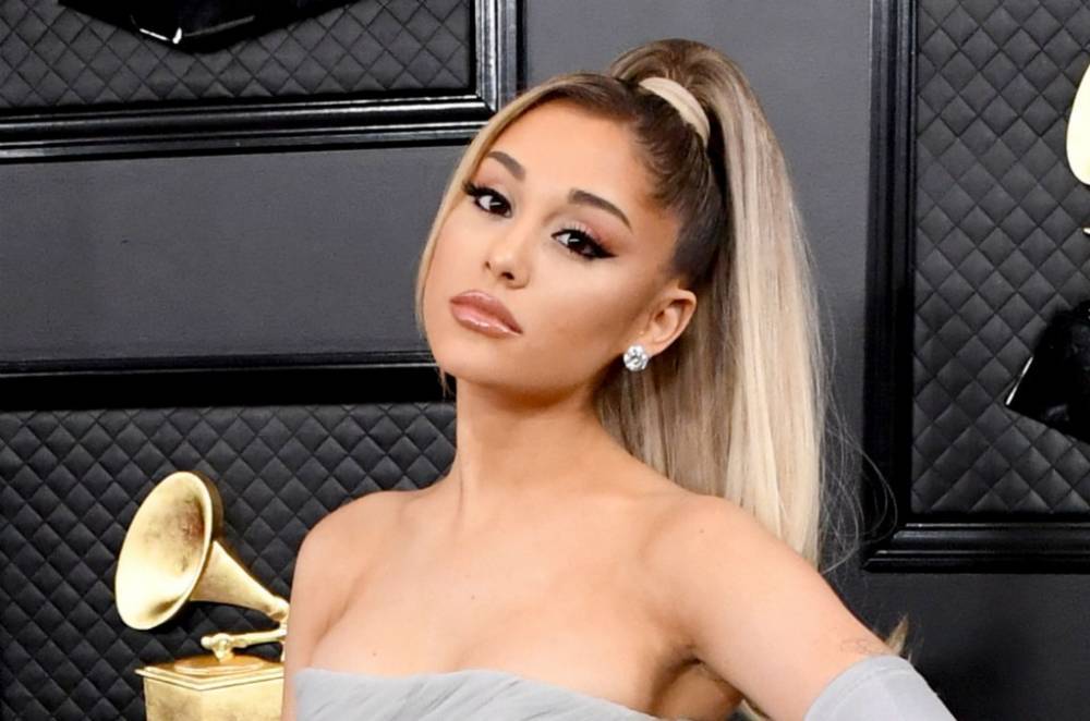 Ariana Grande Offers Up a Taste of New Music -- As Long as You Promise to 'Stay Inside' - billboard.com