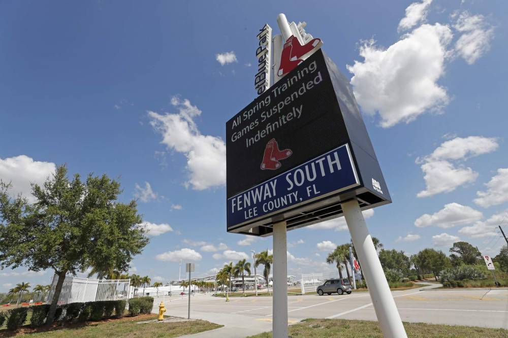 Red Sox - Red Sox minor leaguer tests positive for virus, complex shut - clickorlando.com - New York - state Florida - state Massachusets - city Boston, state Massachusets - city Fort Myers, state Florida