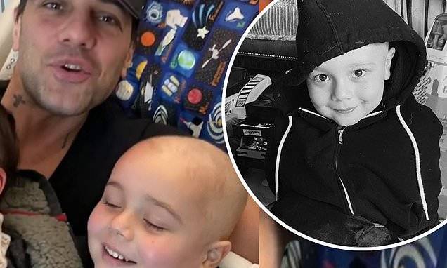 Criss Angel says he's trying to stay 'optimistic' as son Johnny Crisstopher, 6, begins chemo - dailymail.co.uk