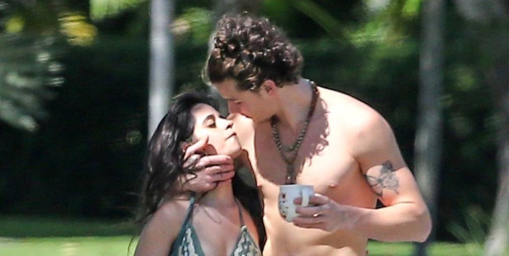 Shawn Mendes - Camila Cabello and Shawn Mendes Dramatically Kissed Outside During Their Quarantine Walk - elle.com - county Miami