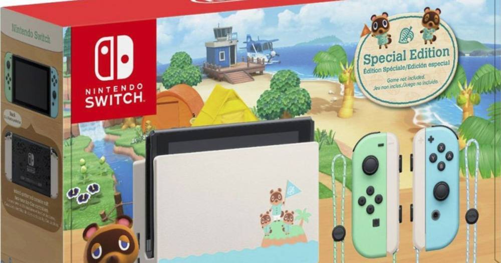 Nintendo Switch Stock Alert: Animal Crossing bundle in stock at Studio.co.uk - dailystar.co.uk - Britain