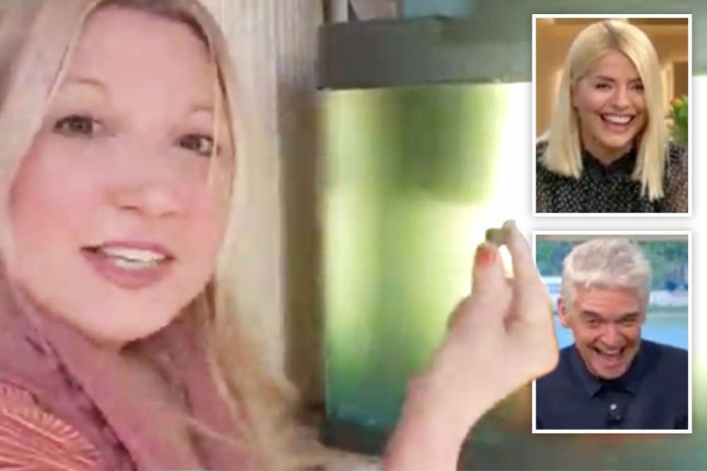 Holly Willoughby - Holly Willoughby in hysterics as she praises woman for saving 11-year-old goldfish’s life with Heimlich manoeuvre - thesun.co.uk