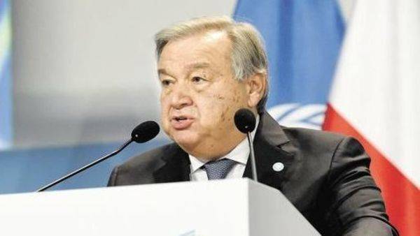 Antonio Guterres - COVID-19 threatening the 'whole of humanity', says UN chief Antonio Guterres - livemint.com
