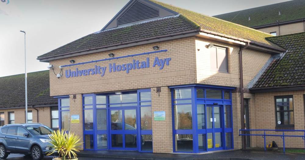 Crawford Macguffie - Hospitals cancel outpatient appointments in NHS Ayrshire & Arran amid coronavirus lockdown - dailyrecord.co.uk
