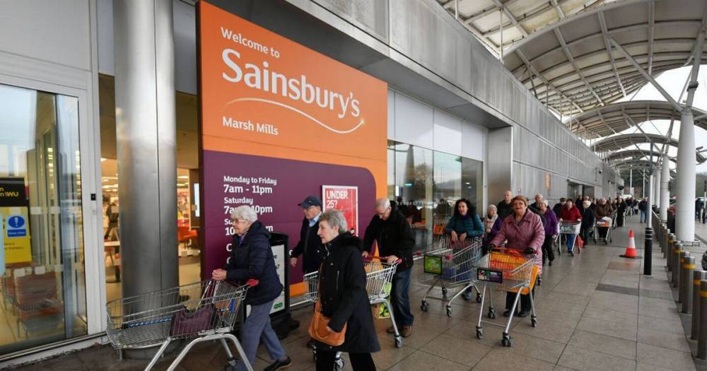 Mike Coupe - Coronavirus: Sainsbury's temporarily closing number of convenience stores - mirror.co.uk