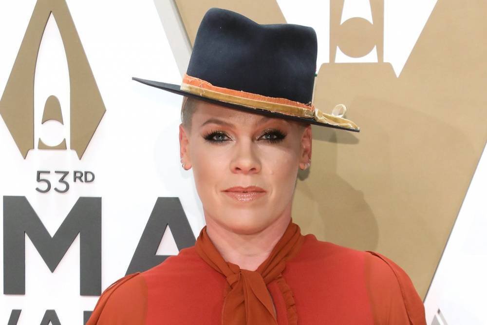 Pink Gave Herself A Drunk Haircut While Under Self-Isolation - etcanada.com - county Bryan - city Adams, county Bryan