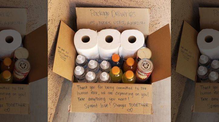 FedEx worker shares thoughtful care package left for delivery drivers - fox29.com - state Arizona - city Glendale, state Arizona
