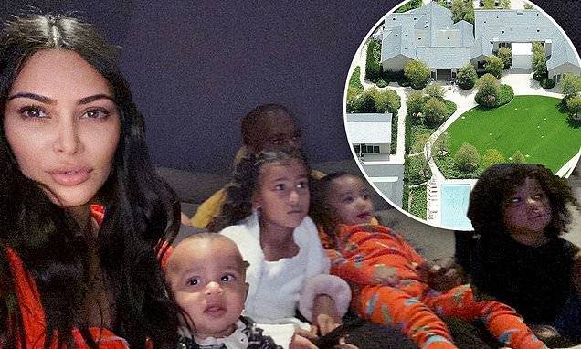 Kim Kardashian - Kim Kardashian asks fans how they're keeping their kids entertained during social distancing - dailymail.co.uk