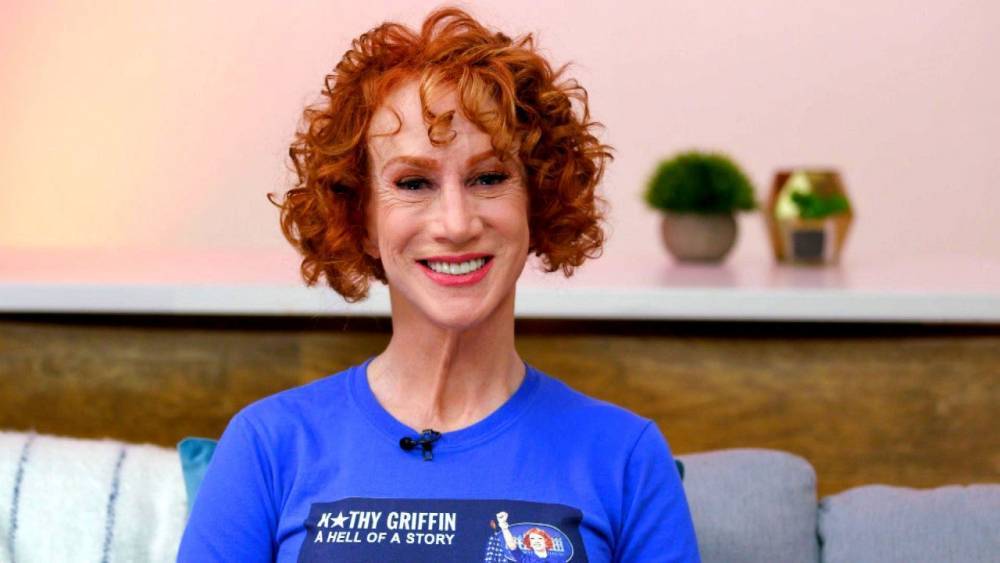 Donald Trump - Kathy Griffin - Kathy Griffin Hospitalized in Coronavirus Ward With 'Unbearably Painful Symptoms,' But Can't Get Tested - etonline.com - South Korea - Usa