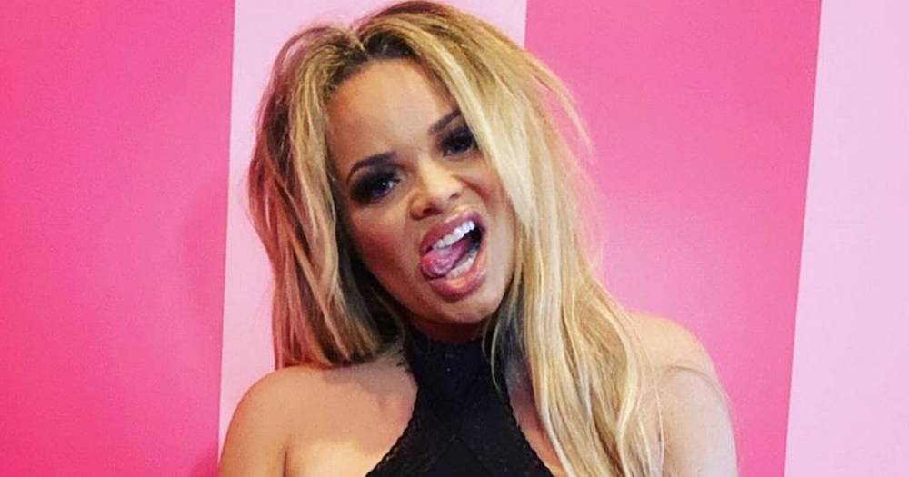 Trisha Paytas - Sarah Harding - Big Brother's Trisha Paytas strips to G-string pants to encourage fans to stay home - dailystar.co.uk