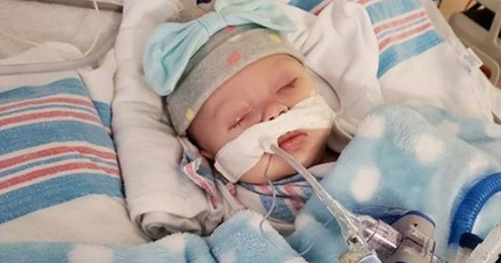 Mum's coronavirus heartache as two-month-old daughter battles Covid-19 on ventilator - dailystar.co.uk