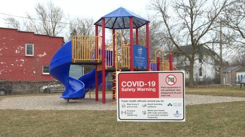 Playgrounds not off-limits yet in Kingston - globalnews.ca - city Kingston - city Belleville