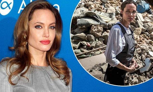 Angelina Jolie - Angelina Jolie donates $1MIL to No Kid Hungry to feed children who relied on school lunches - dailymail.co.uk