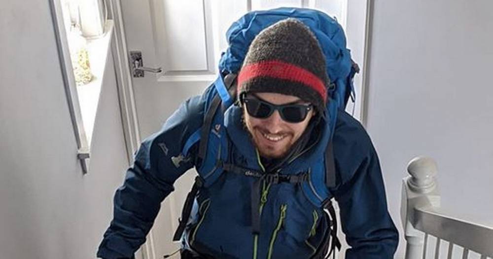 Madcap Scots climber to scale UK’s highest peaks on home's staircase to beat lockdown blues - dailyrecord.co.uk - Britain - Scotland