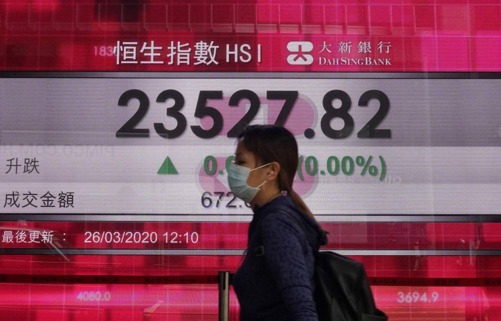 Asian stocks mixed after US Senate approves virus aid - clickorlando.com - city Beijing - Usa - Australia - city Tokyo - city Shanghai - city Hong Kong - city Jakarta