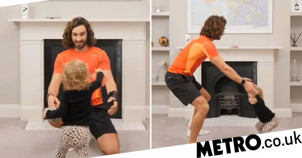 Rosie Jones - Joe Wicks’ adorable daughter Indie, 2, can squat better than you as she crashes YouTube workout - metro.co.uk