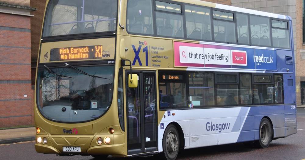 Coronavirus Scotland: First Glasgow reduces bus services from Sunday with focus on key workers - dailyrecord.co.uk - Scotland