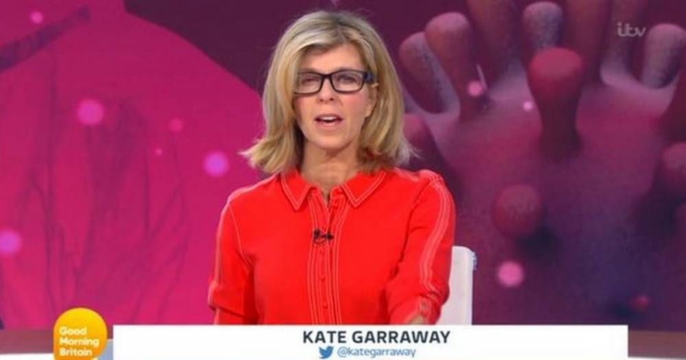 Kate Garraway - Kate Garraway has emergency consultation on GMB for 'very sore' eye amid coronavirus outbreak - ok.co.uk - Britain