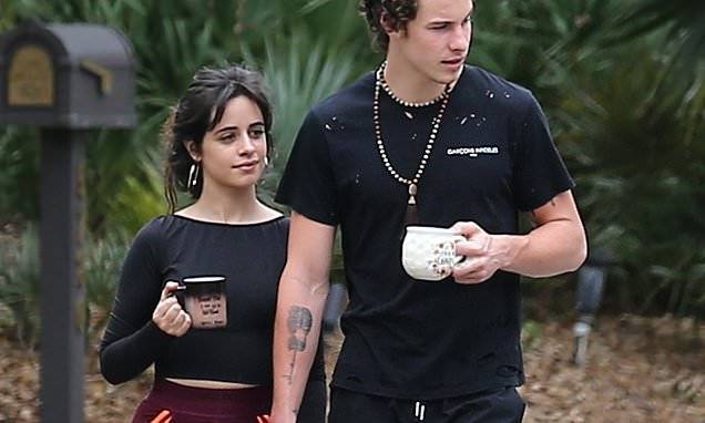 Camila Cabello - Shawn Mendes - Camila Cabello serves curves with boyfriend Shawn Mendes during stroll - dailymail.co.uk - county Miami - city Havana