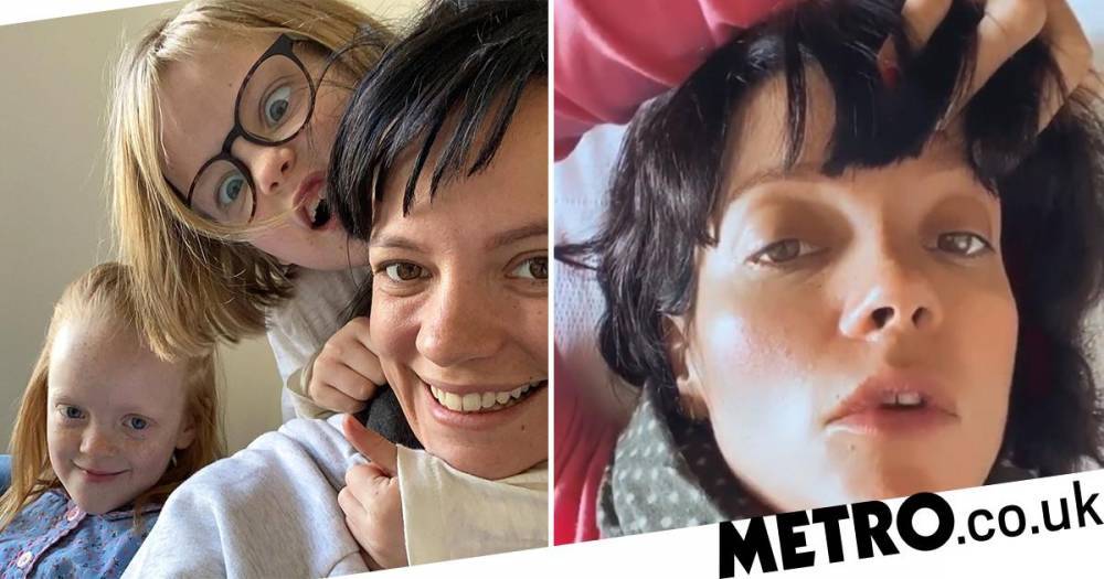 Lily Allen - Lily Allen admits she’s ‘tired and scared’ in coronavirus isolation with her two kids - metro.co.uk