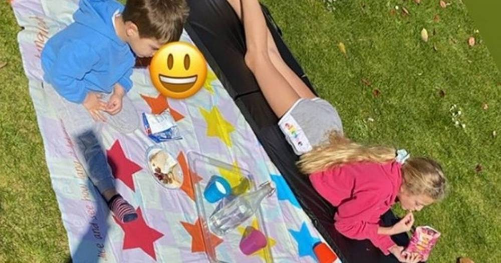 Katie Price - Peter Andre - Emily Macdonagh - Coronavirus: Peter Andre shares his home schooling regime - but son Junior is missing - mirror.co.uk