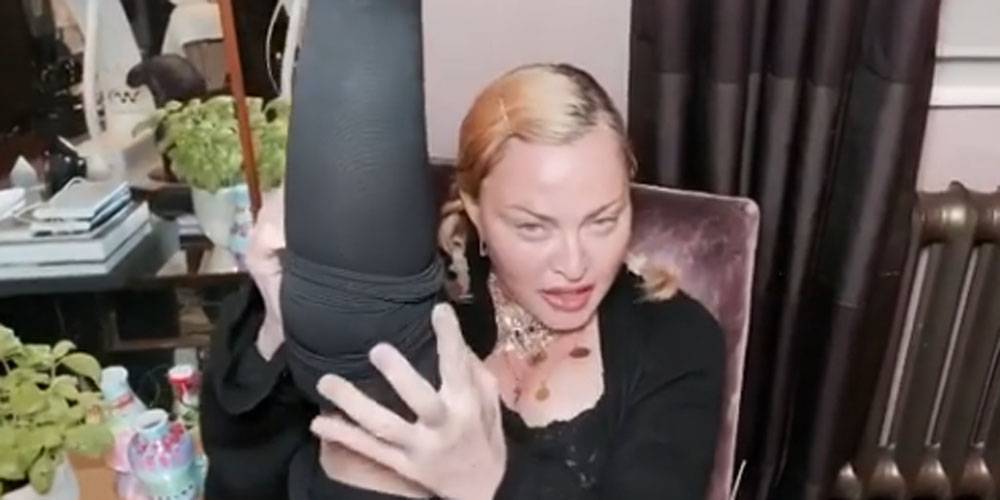 Madonna Sings 'Big Spender' & Says She's Inspired to Write a Musical - Watch! (Video) - justjared.com