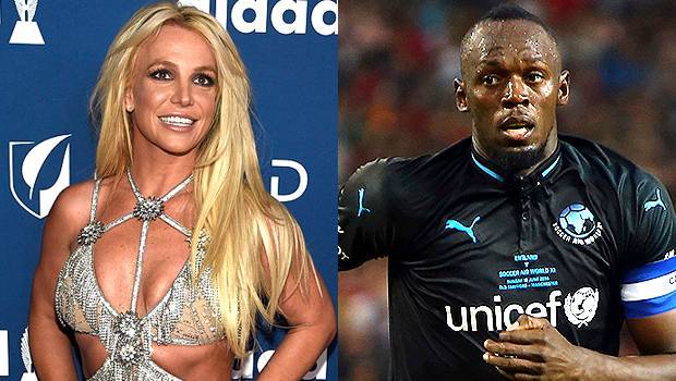 Usain Bolt - Britney Spears Celebrates Finishing 100-Meter Dash In 5.97 Seconds — Less Time Than Usain Bolt - hollywoodlife.com