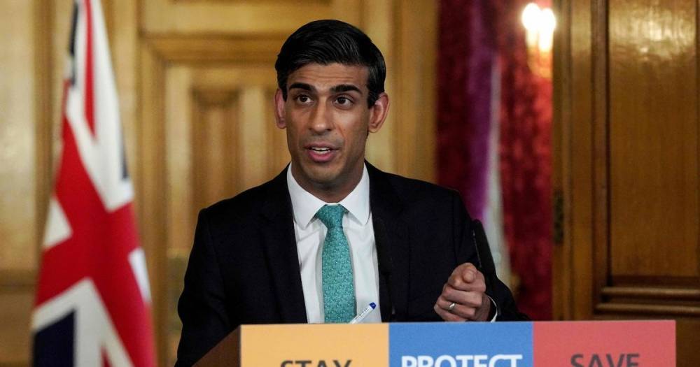 Rishi Sunak - Self-employed workers to wait until June to get government bailout over Covid-19 crisis - dailyrecord.co.uk