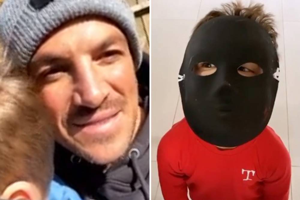 Peter Andre - Peter Andre suffers Instagram fail when son Theo screams for him to wipe his bum - thesun.co.uk
