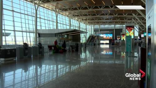 Nicole Stillger - How COVID-19 travel restrictions are affecting Edmonton International Airport - globalnews.ca