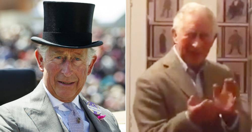 Charles Princecharles - Camilla - Prince Charles seen for the first time after testing positive for coronavirus as he joins the nation in clapping for NHS - ok.co.uk