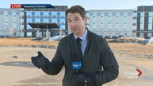 Brayden Jagger Haines - Vaudreuil hotel opens its doors to truckers amidst pandemic - globalnews.ca