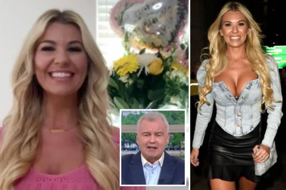 Paddy Macguinness - Eamonn Holmes cheekily tells Christine McGuinness he can’t take his eyes off her balloons - thesun.co.uk