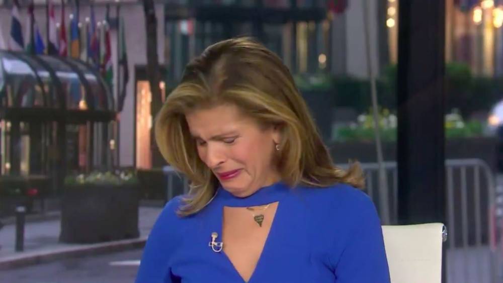 Drew Brees - Hoda Kotb - Hoda Kotb Breaks Down in Tears Live on the 'Today' Show After Drew Brees Interview - etonline.com - city New York - state Louisiana - city Savannah, county Guthrie - county Guthrie