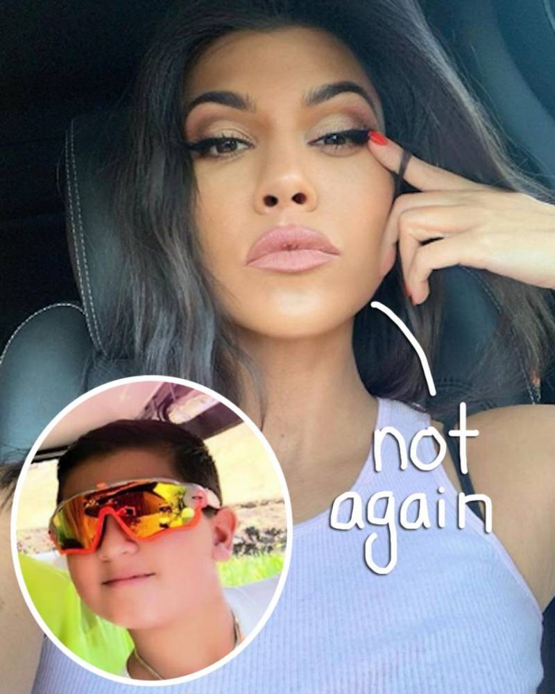 Kylie Jenner - Travis Scott - Kourtney Kardashian - Khloe Kardashian - Mason Disick Got Booted Off Of Instagram, So He Went Live On TikTok Instead! - perezhilton.com