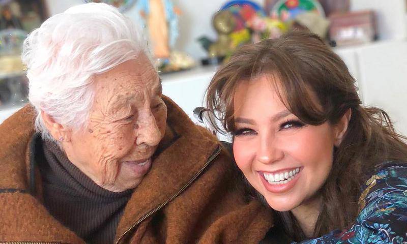 How Thalía’s 102-year-old grandmother is safely quarantining in Mexico - us.hola.com - Mexico
