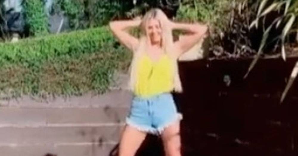 Christine Macguinness - Paddy Macguinness - Christine McGuinness dons teeny shorts for Tik Tok as Paddy McGuinness interrupts clip - dailystar.co.uk